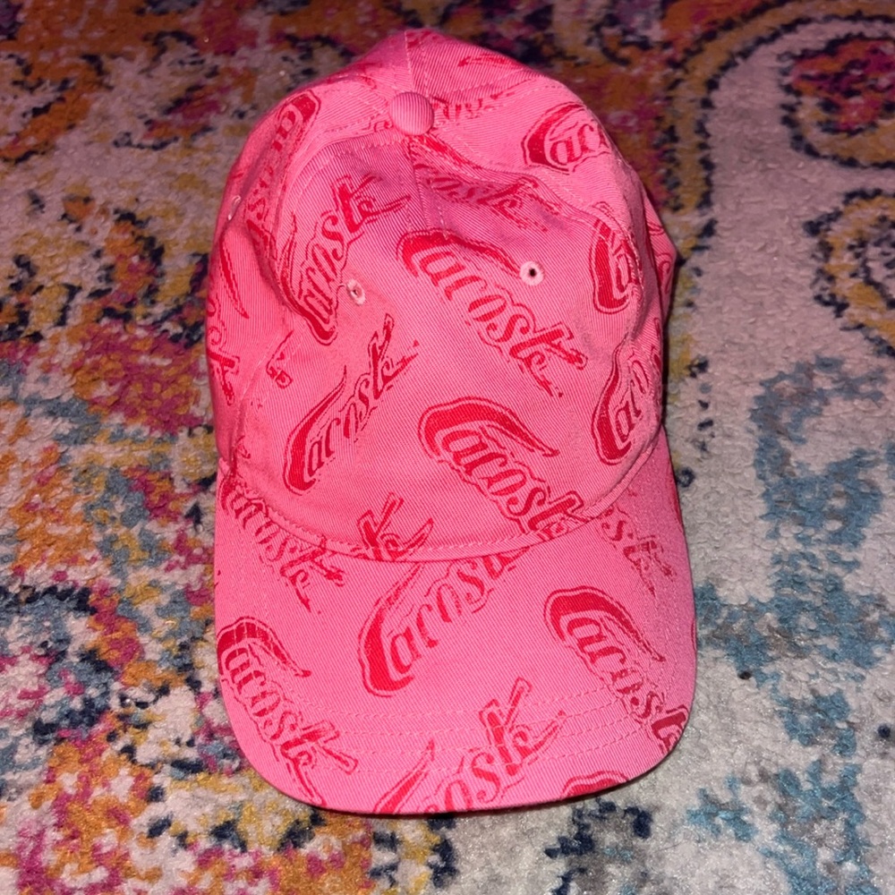 Lacoste Pink dad hat
